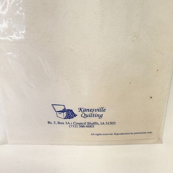 Kanesville Quilting Maple Leaf‎ Pattern Instructions Vintage - Picture 7 of 7